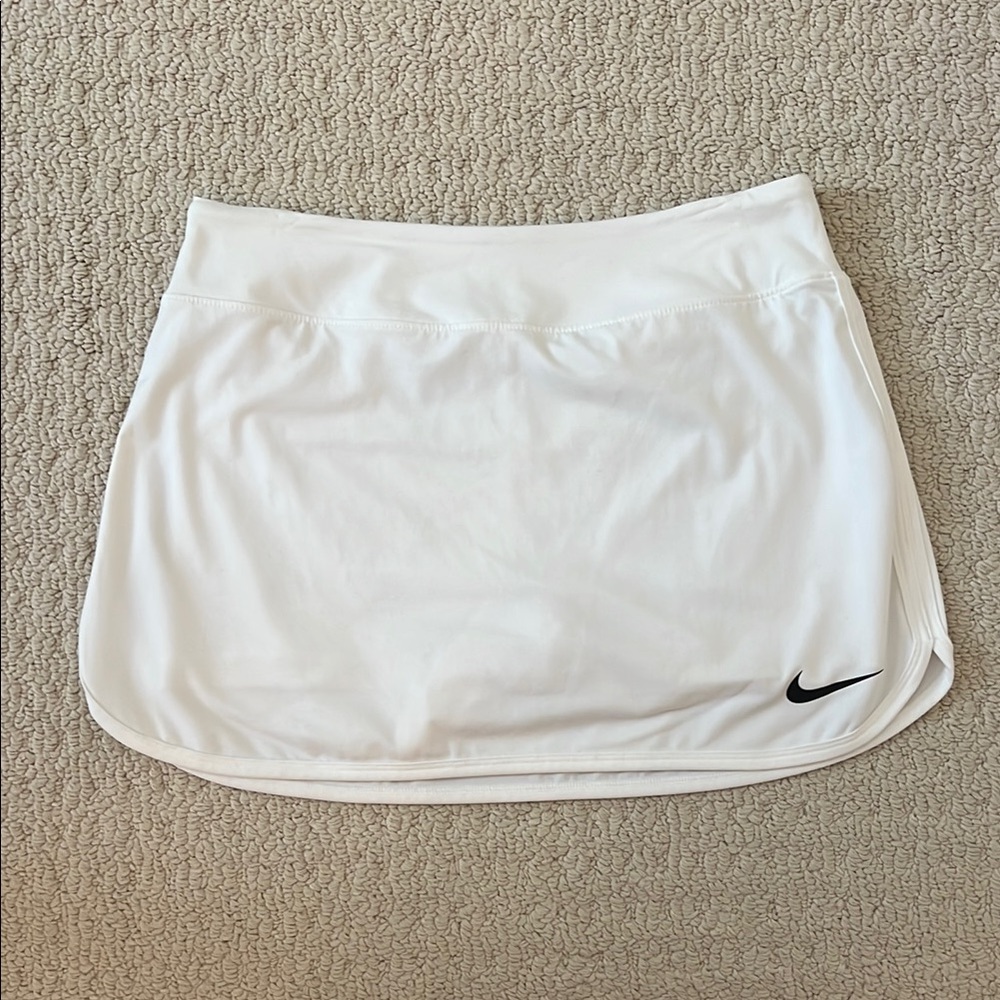 Womens Court Pure Tennis Skirt White Small